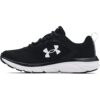 51PgLKADR9L Under Armour Women Charged Assert 9 Running Shoes Black White 9M US