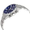 Bulova Men Marine Star Chronograph Quartz Watch Stainless Steel Blue Dial 96B256