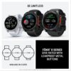 617giQ9i3fL Garmin Fenix 8 47mm AMOLED Sapphire Multisport GPS Smartwatch Dive Rated LED Flashlight Titanium Orange Graphite Band