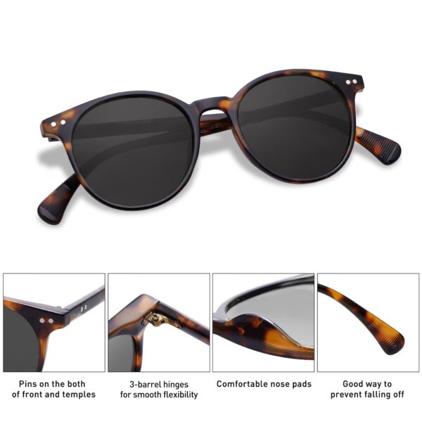 71GHWXY2OiL SOJOS Retro Polarized Aviator Sunglasses Women Men Large Square Pilot Shades SJ2385 Brown Tortoise Brown