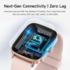 Women Smart Watch 1.85" HD Smartwatch iPhone Android Call 100+ Sport Modes Fitness Tracker Heart Rate Sleep SpO2 IP68 Waterproof 2 Bands