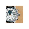 Citizen Men Eco-Drive Brycen Chronograph Watch Stainless Steel Brown Leather Strap Ivory Dial CA0649-06X