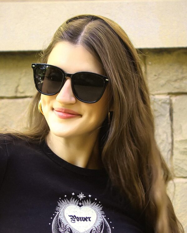 FIMILU 2 Pack Women Polarized Sunglasses UV400 Protection Big Frame Fashion Shades