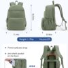 Uselike Women Travel Backpack 15.6 Inch Laptop Backpack Quilted College Work Bag Water Resistant