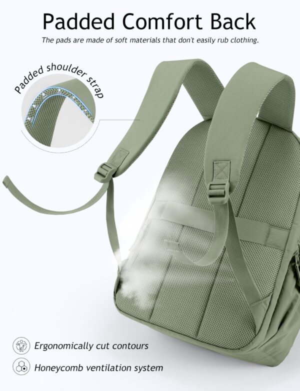 Uselike Women Travel Backpack 15.6 Inch Laptop Backpack Quilted College Work Bag Water Resistant