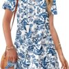 91CByH3nQEL WIHOLL Women Casual Boho Dress Spring Summer Flowy Wedding Guest Beach Vacation M